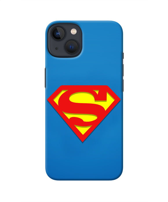 Superman Blue iPhone 13 Real 4D Back Cover