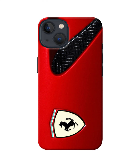 Ferrari Hood iPhone 13 Real 4D Back Cover