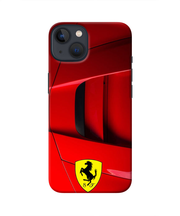 Ferrari Car iPhone 13 Real 4D Back Cover