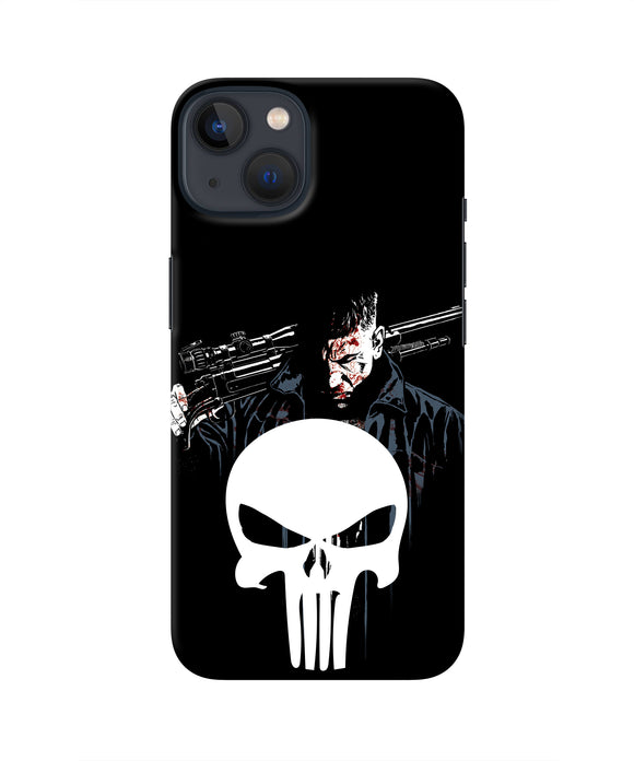 Punisher Character iPhone 13 Real 4D Back Cover