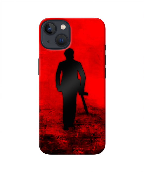 Rocky Bhai with Gun iPhone 13 Real 4D Back Cover
