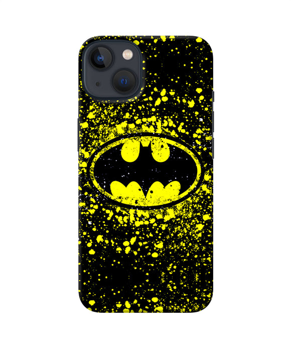 Batman last knight print yellow iPhone 13 Back Cover