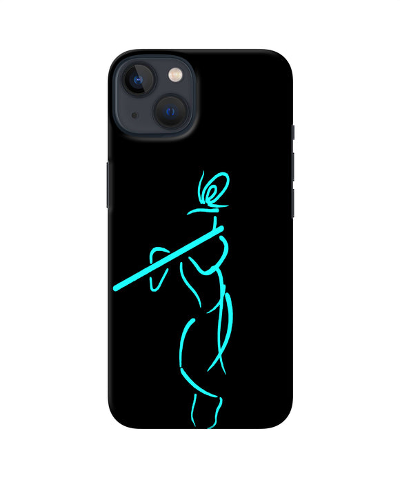 Lord krishna sketch iPhone 13 Back Cover
