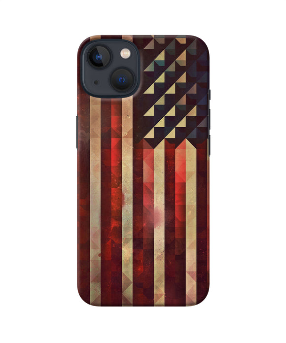 Vintage US flag iPhone 13 Back Cover