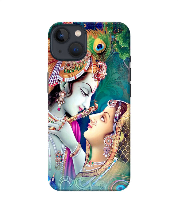 Lord radha krishna paint iPhone 13 Back Cover