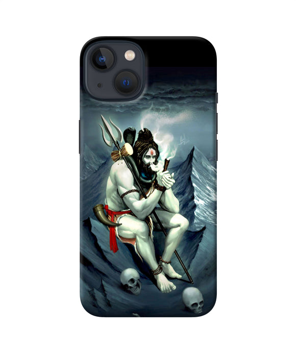 Lord shiva chillum iPhone 13 Back Cover