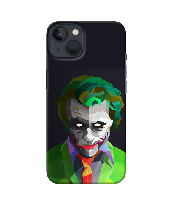 Abstract dark knight joker iPhone 13 Back Cover