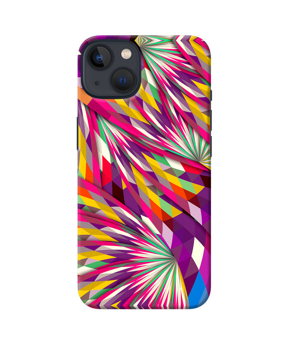 Abstract colorful print iPhone 13 Back Cover