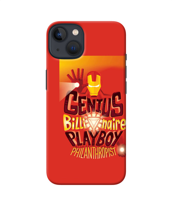 Ironman quote iPhone 13 Back Cover