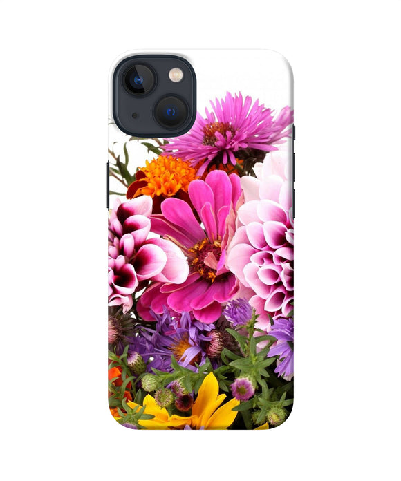 Natural flowers iPhone 13 Back Cover