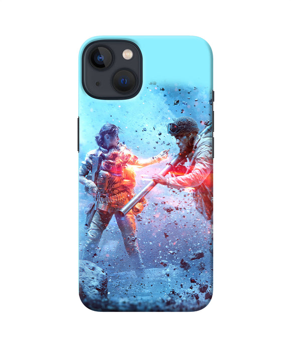 Pubg water fight iPhone 13 Back Cover