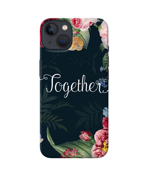 Together flower iPhone 13 Back Cover