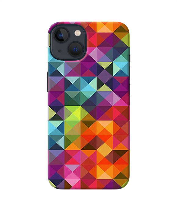 Abstract triangle pattern iPhone 13 Back Cover