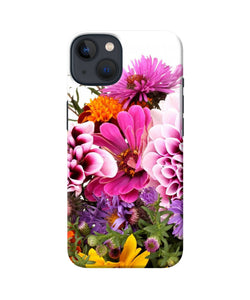 Natural flowers iPhone 13 Back Cover