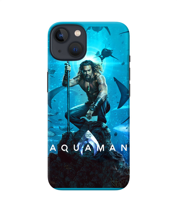 Aquaman underwater iPhone 13 Back Cover