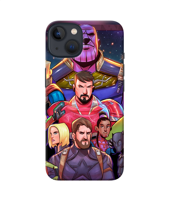 Avengers animate iPhone 13 Back Cover