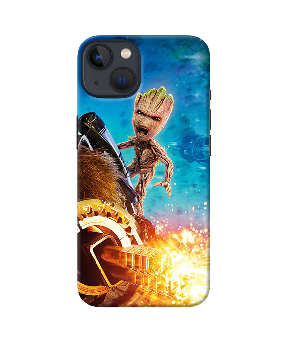 Groot angry iPhone 13 Back Cover