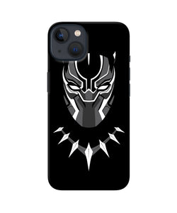 Black penthon cartoon iPhone 13 Back Cover