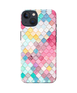 Colorful fish skin iPhone 13 Back Cover