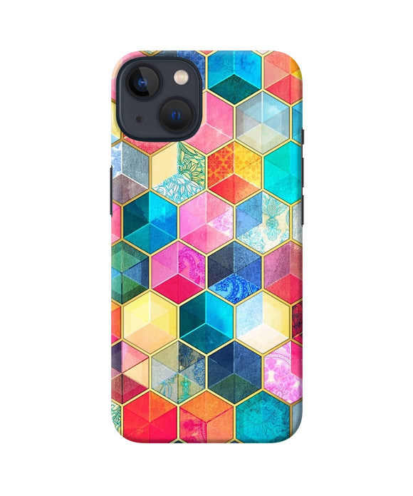 Abstract color box iPhone 13 Back Cover