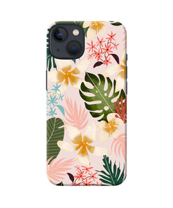 Leaf print iPhone 13 Back Cover