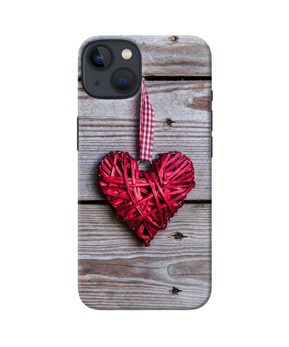 Lace heart iPhone 13 Back Cover