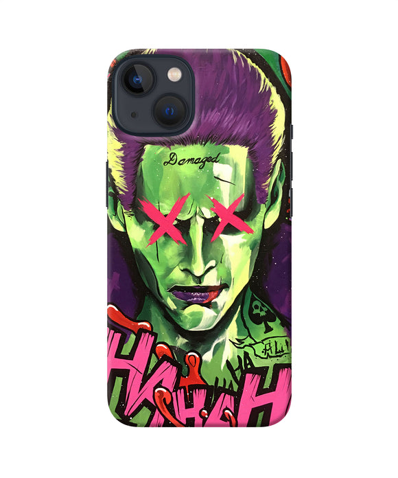 Damaged joker anim iPhone 13 Back Cover