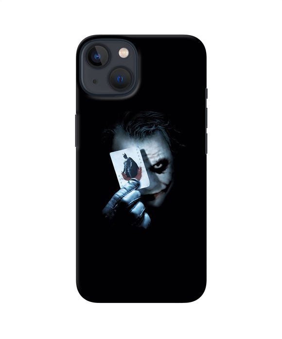 Joker dark knight card iPhone 13 Back Cover