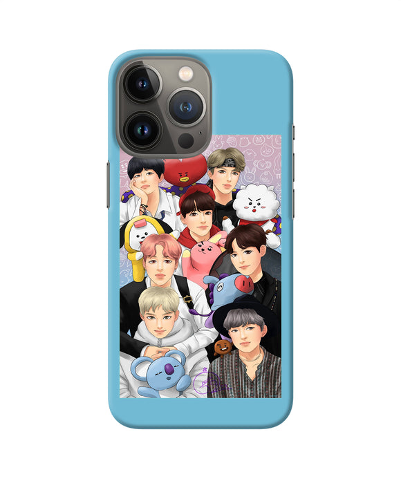 BTS with animals iPhone 13 Pro Back Cover