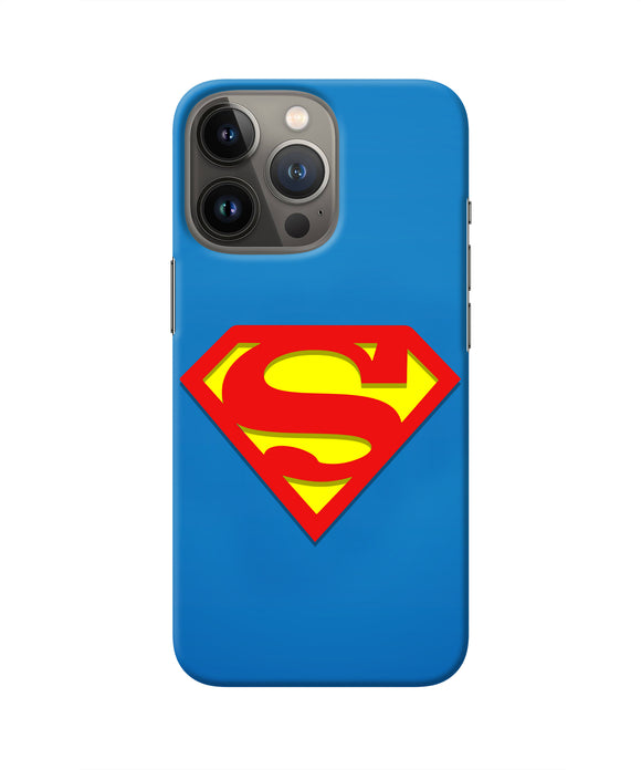 Superman Blue iPhone 13 Pro Real 4D Back Cover
