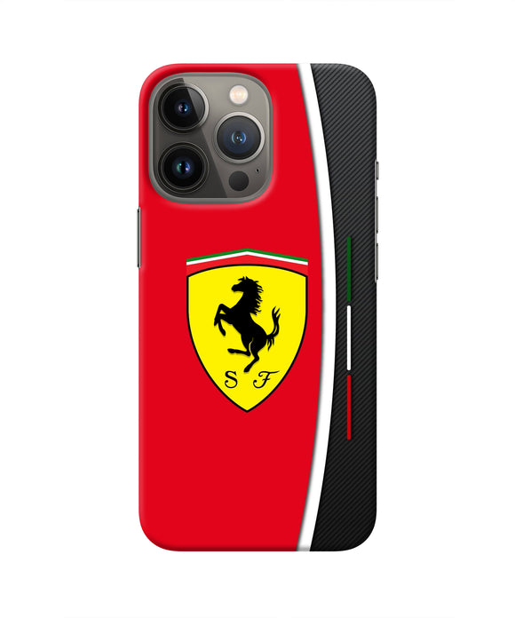Ferrari Abstract iPhone 13 Pro Real 4D Back Cover