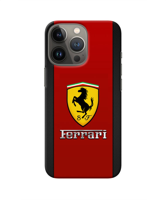 Ferrari Abstract iPhone 13 Pro Real 4D Back Cover