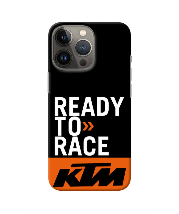 KTM Ready To Race iPhone 13 Pro Real 4D Back Cover