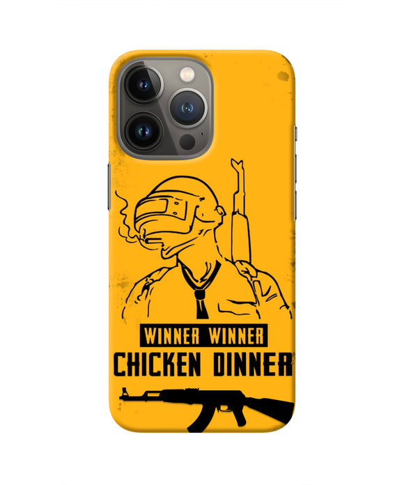 PUBG Chicken Dinner iPhone 13 Pro Real 4D Back Cover