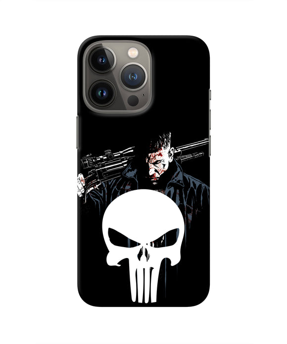 Punisher Character iPhone 13 Pro Real 4D Back Cover