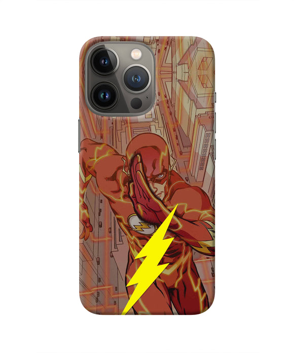Flash Running iPhone 13 Pro Real 4D Back Cover