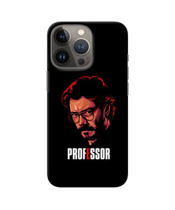 Money Heist Professor Sketch iPhone 13 Pro Back Cover