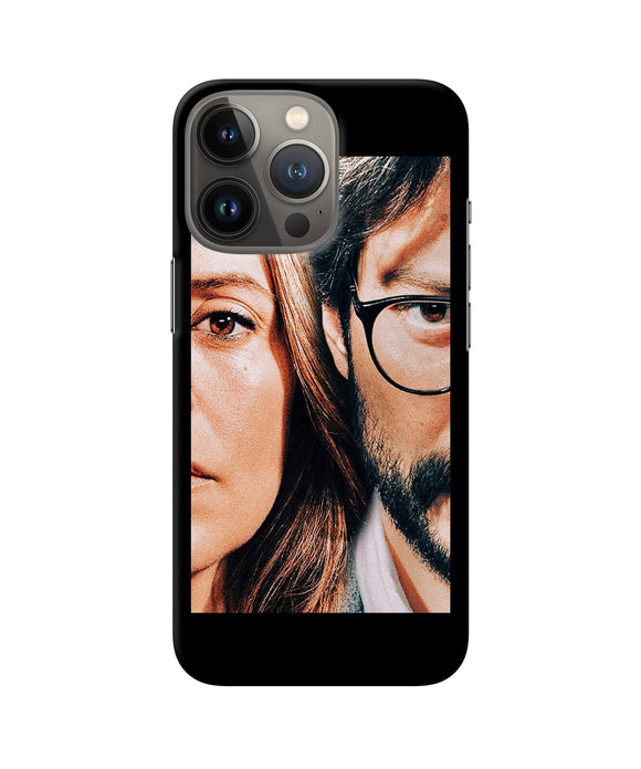 Money Heist Professor With Rachel iPhone 13 Pro Back Cover