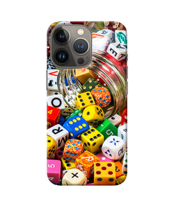 Colorful Dice iPhone 13 Pro Back Cover