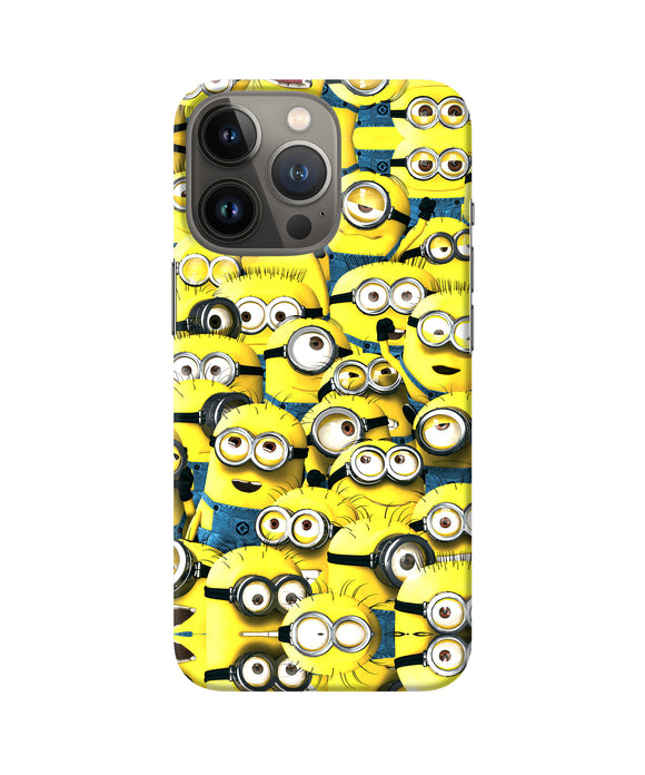 Minions mini crowd iPhone 13 Pro Back Cover