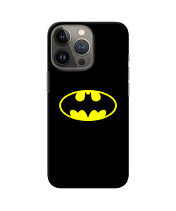 Batman last knight print black iPhone 13 Pro Back Cover