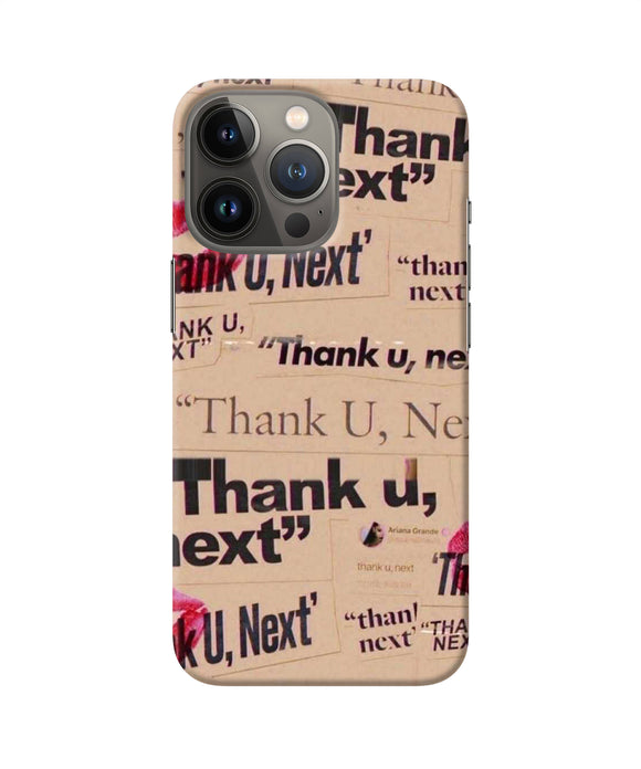 Thank you next iPhone 13 Pro Back Cover