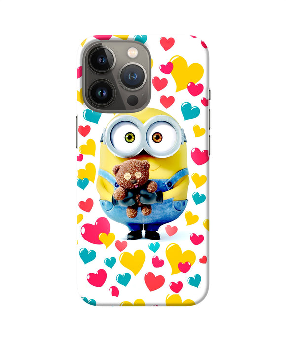 Minion teddy hearts iPhone 13 Pro Back Cover