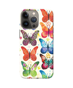 Abstract butterfly print iPhone 13 Pro Back Cover