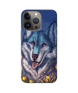 Cute wolf iPhone 13 Pro Back Cover