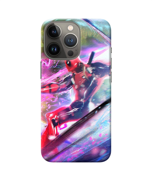 Deadpool super hero iPhone 13 Pro Back Cover