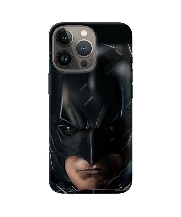 Batman black mask iPhone 13 Pro Back Cover