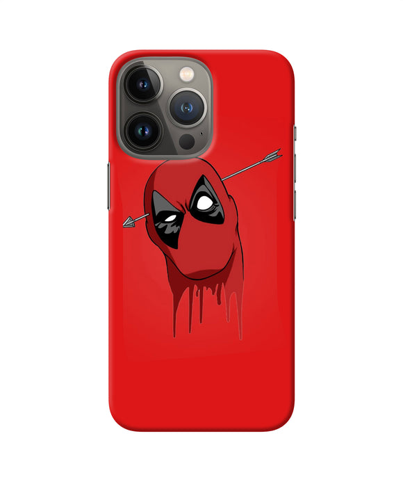 Funny deadpool iPhone 13 Pro Back Cover