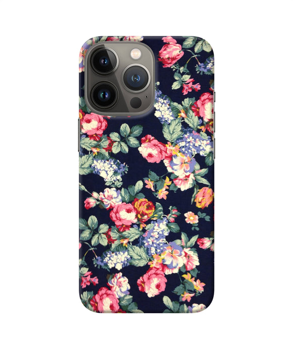 Natural flower print iPhone 13 Pro Back Cover