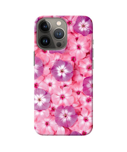 Natural pink flower iPhone 13 Pro Back Cover